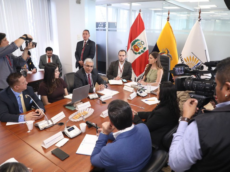 Embajador de Perú resalta fortalecimiento de la relación bilateral con Ecuador ante la Asamblea