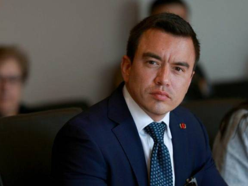 Consulta de Noboa entra a revisión de la Corte Constitucional