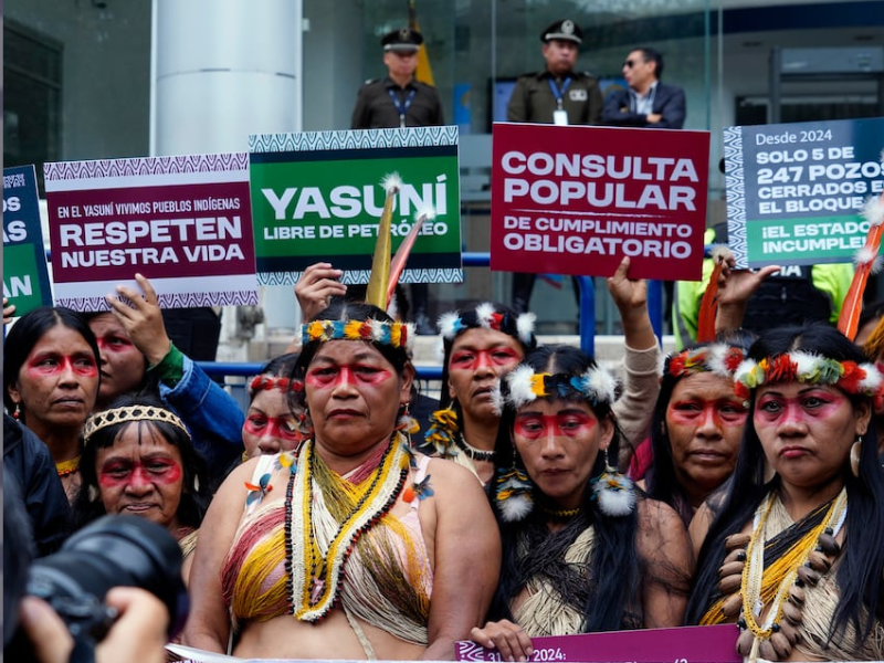 Waorani exigen cierre inmediato del bloque 43 en el Yasuní ante la Corte Constitucional