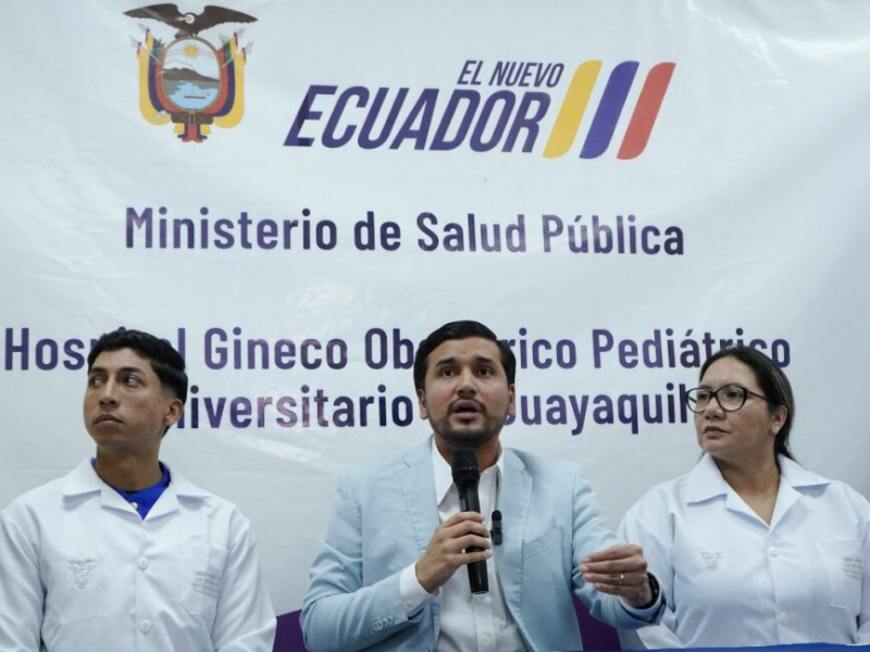 Gobierno de Ecuador informa sobre causas del fallecimiento de 12 neonatos en Guayaquil