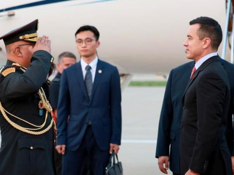 Daniel Noboa emprenderá dos giras internacionales en agosto: visitará Brasil, Uruguay, Argentina y Japón